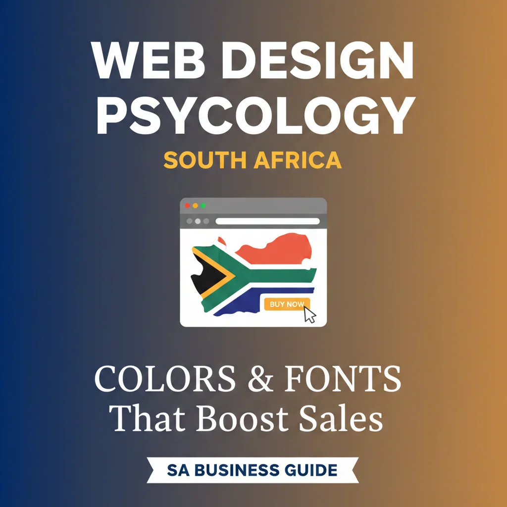 The Psychology of Web Design: How Colors & Fonts Drive SA Sales