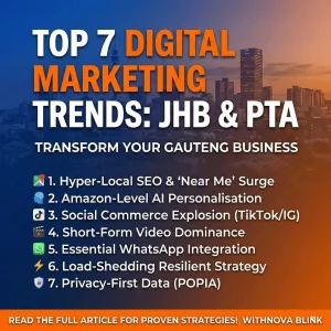 Top Digital Marketing Trends Transforming Businesses in Johannesburg & Pretoria